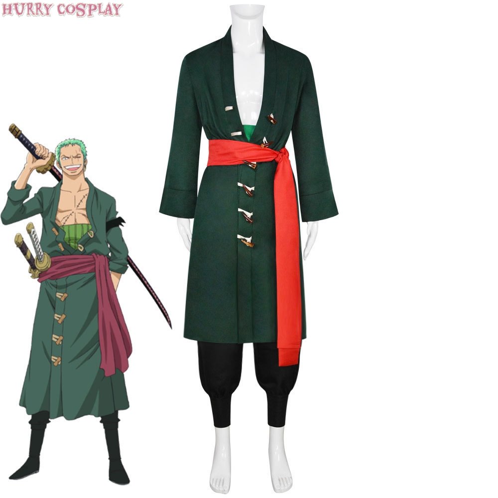 Anime Cosplay,One Piece,One Piece Zoro cosplay costume